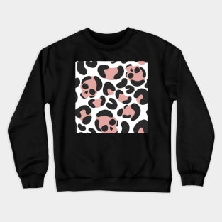 Skull Leopard Crewneck Sweatshirt